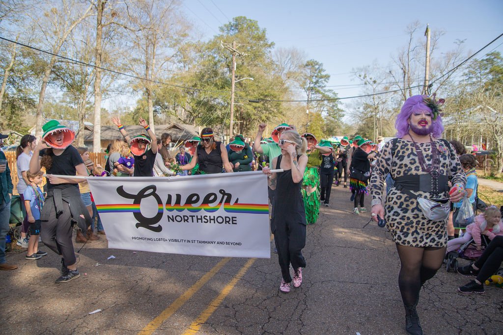 Queer Northshore’s ‘Push Mow Parade 2024’ in Abita Springs. (Queer Northshore website)